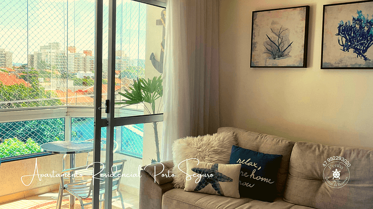 Apartamento Nicole: Conforto e Lazer a 200m do Mar